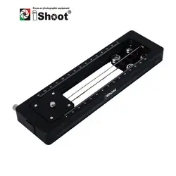 IShoot MR-210 210 мм Макро фокусировочные рельсы слайдер крупным планом головка для макро съемки видео фотографии рельсовая головка