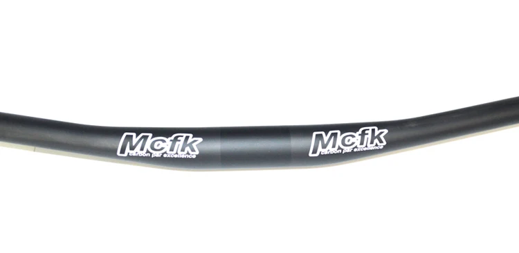 MCFK углеродный руль для горного велосипеда MTB, руль для горного велосипеда, детали для езды на велосипеде, 9 градусов, руль из углеродного волокна, 160 г, 5 мм, подъем, 4 подъёма