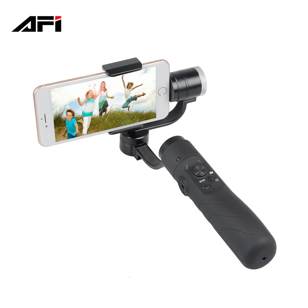 Made in China AFI V3 brushless yi handheld 3 axis gimbal stabilizer for iphone gopro action