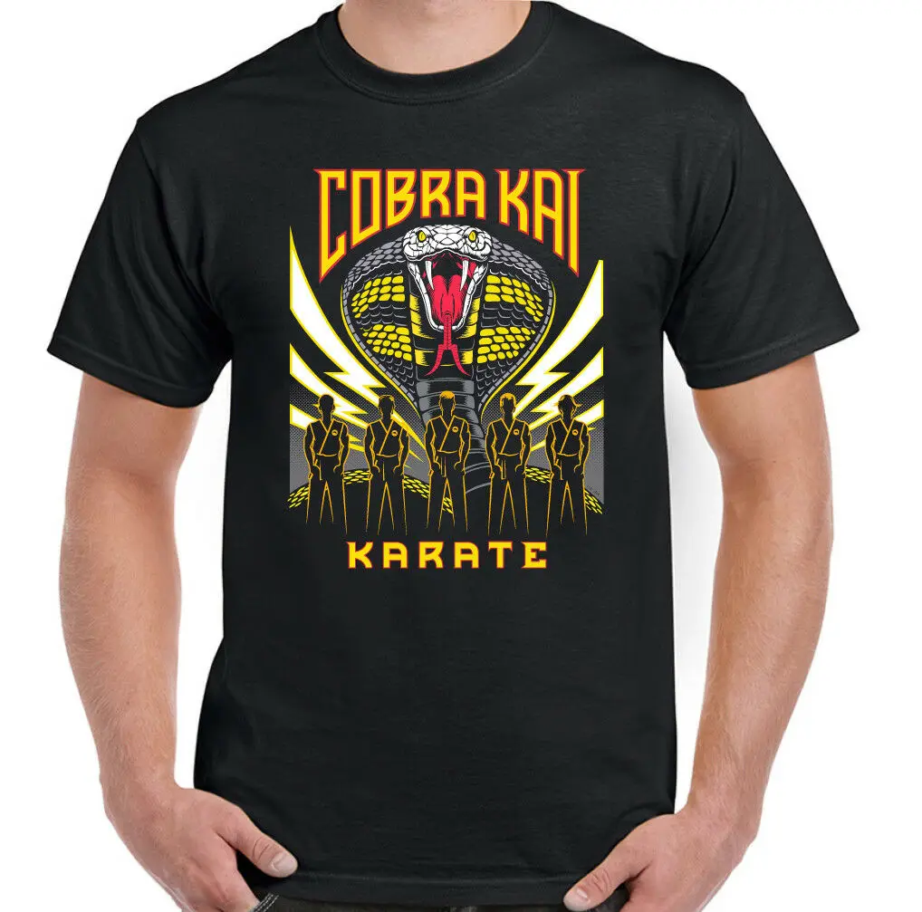 2019 крутой мужской мальчик каратист Вдохновленный Cobra Kai футболка г-н Мияги боевые искусства тренажерный зал Топ тройник