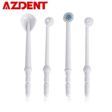 4 шт./компл. Сменные сопла советы AZDENT X2, X4, X6 кран ирригатор для полости рта зубная щетка зубная Щетка Очиститель зубов