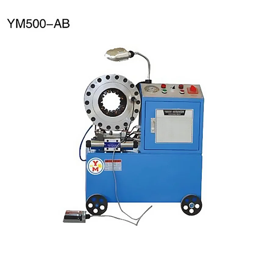 YM500-AB 3 кВт пресс-машина шлангов термоусадочная трубка гидравлический машинный шланг Труба пресс с 10 компл. форм, 380V-5L/220V-2.5L(опционально