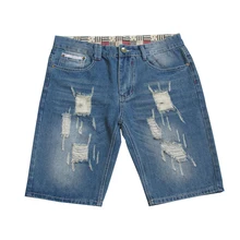 New Fashion Hip Hop Men's Denim Shorts Pants Summer Ripped Shorts Jeans Hole Slim Destroyed Knee Length Male Shorts Jeans New Fashion Hip Hop Men's Denim Shorts Pants Summer Ripped Shorts Jeans Hole Slim Destroyed Knee Length Male Shorts Jeans