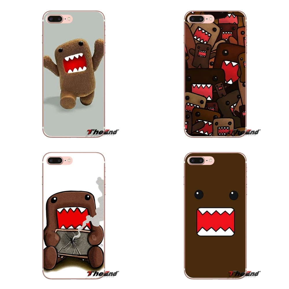 Прозрачные мягкие чехлы domo kun для Samsung Galaxy J1 J2 J3 J5 J7 A3 A5 A7 2015 2016 2017 J330 J530 J730 |