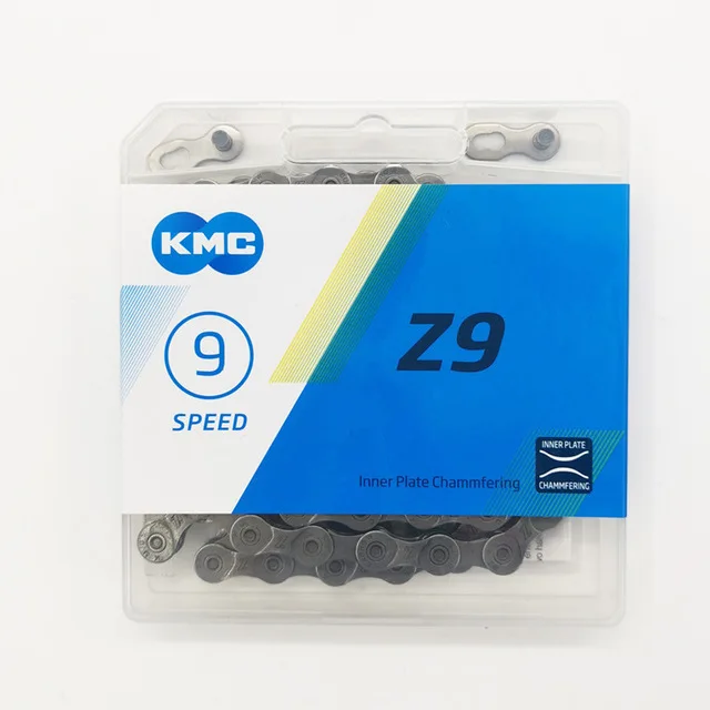 KMC Z8 Z9 X8 X9 X10 X11 цепи 116 звенья цепи цикла Переключатель 8 9 10 11 скорость MTB дорожный горный велосипед цепь - Цвет: Z9