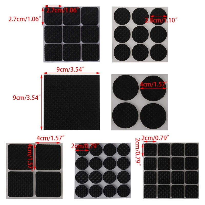 Лучшая самоклеящаяся противоскользящая подставка для мебели резиновая пробка для подвески защита для ног