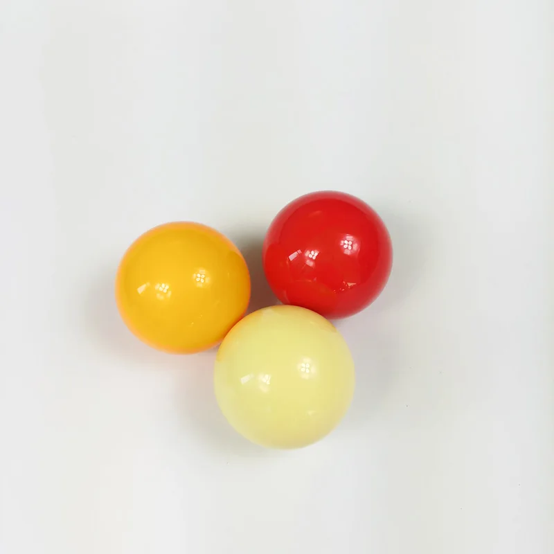 New Phenolic Resin Standard 61.5mm Carom Balls high quality billiards carom cue balls