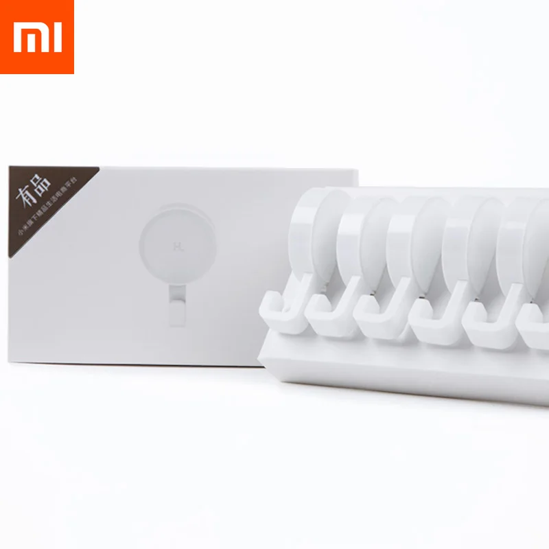 Маленькие клейкие крючки Xiaomi Youpin HL Happy Life прочные настенные для ванной спальни
