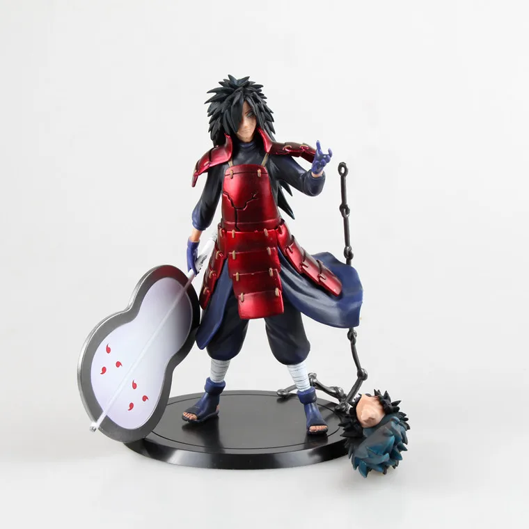 

Anime Cartoon Naruto Uchiha Madara PVC Action Figure Collectible Model Toy 17cm KT659