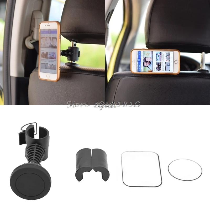 

Universal 360 Degree Rotation Car Seat Back Headrest Magnetic Mobile Phone Holder Stand Bracket For iPhone Samsung LG Cellphone