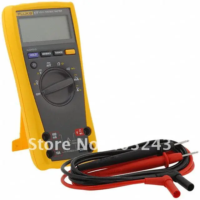 

100% Authentic New Fluke 177 True RMS Digital Multimeter Tester Meters, with Backlight, Warranty, Free Express