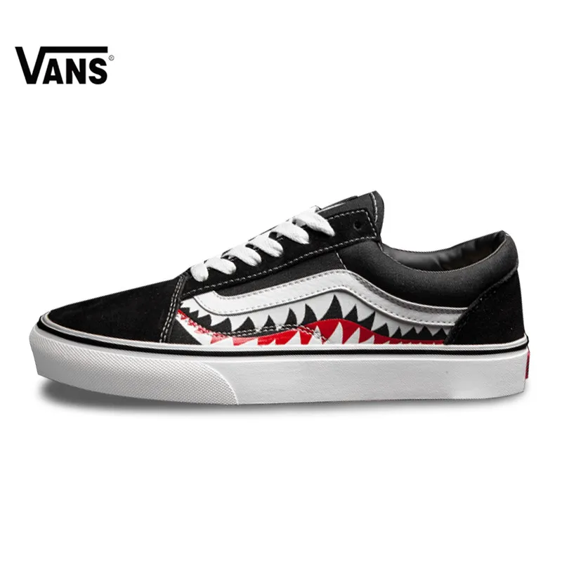 vans old skool shark bape