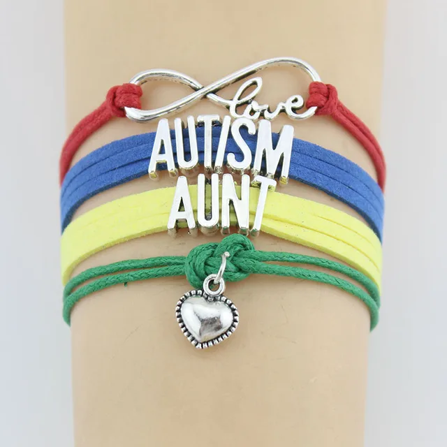 Infinity Love Autism Mom Aunt Grandma Dad Sister Grandpa Teacher