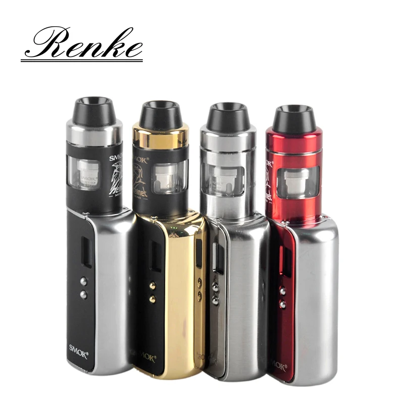  Electronic cigarettes Vape Authentic Smok Osub 40W Kit with 1350mah OSUB 40W TC Mod Helmet Mini tank Smoktech E Cigarette 
