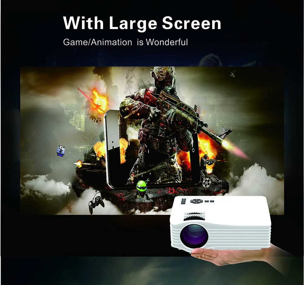 UNIC UC36 mini projector  (6)