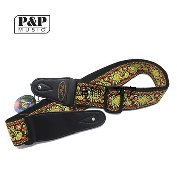 

Guitar Straps Folk Guitar Classical National Style Embroidery Electric Guitar Straps S113 P&P