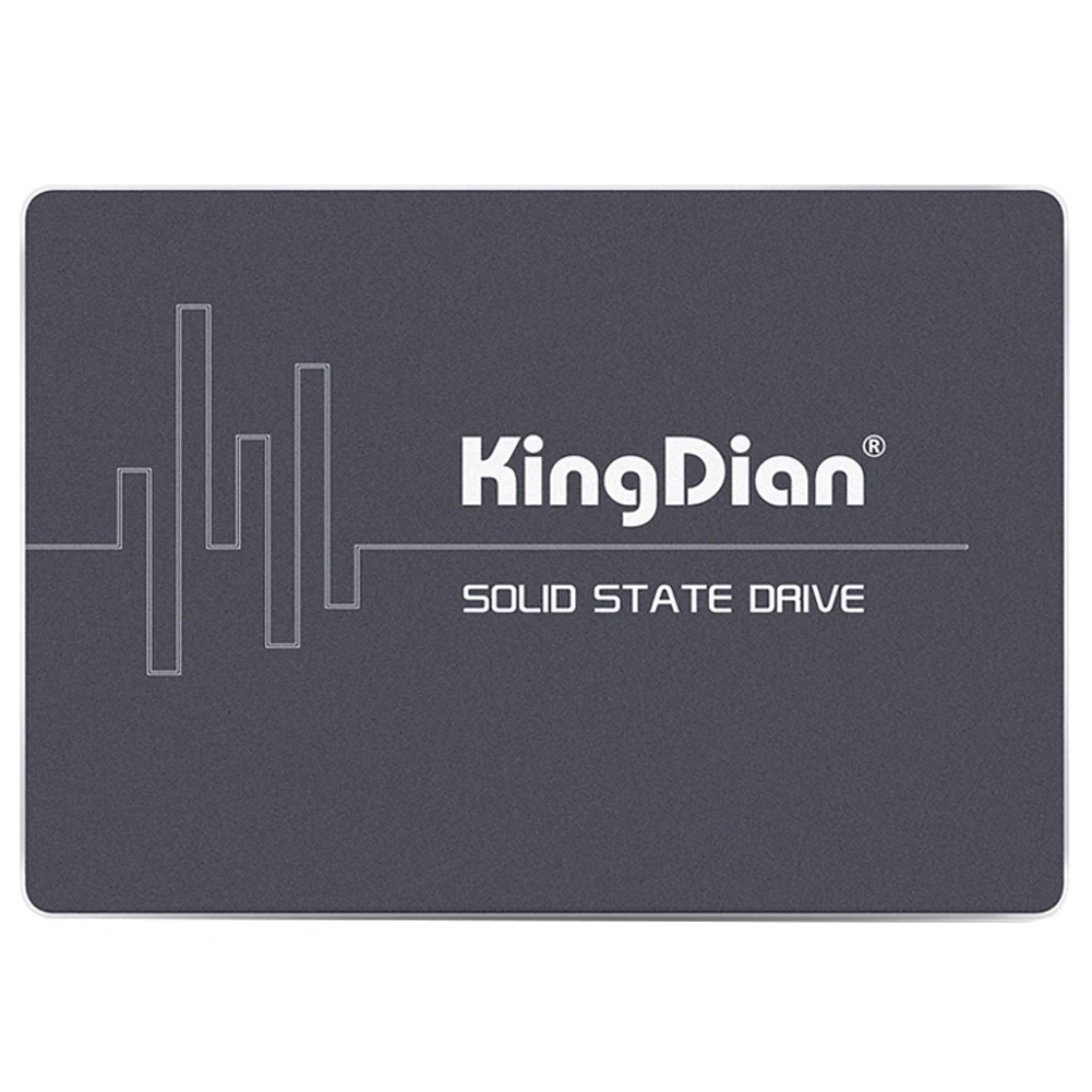 KingDian 2,5 "7 мм SATA III 6 ГБ/сек. оригинальный бренд SSD Внутренний твердотельный накопитель для настольных портативных ПК-S400 120 ГБ