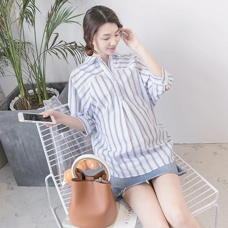 

Women Pregnancy Clothes Maternity Shirts Maternity Tops Blouses For Women Pregnant Blouse Pregnant Women Cotton T Shirt