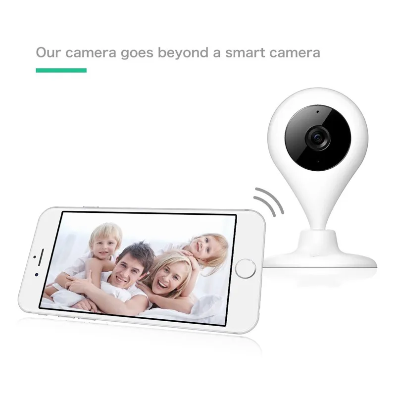WLSES babyfoon камера Wi Fi видеокамера нянечки 720P домашняя Камера Безопасности ip ИК