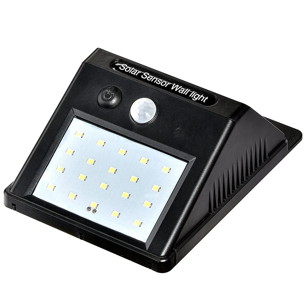 Leds de Energia Sensor de Movimento Livre à Prova Água de Poupança de Energia Caminho para Casa Lâmpada do Jardim Luz de Parede ao ar Solar Pir d' Rua Quintal Pcs 2835 20 4 3 Solar Sensor de Movimento PIR Luz de