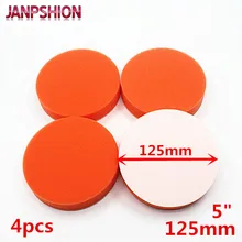 JANPSHION 4 PC 125mm Bruto Polishing Lustrando Pad 5
