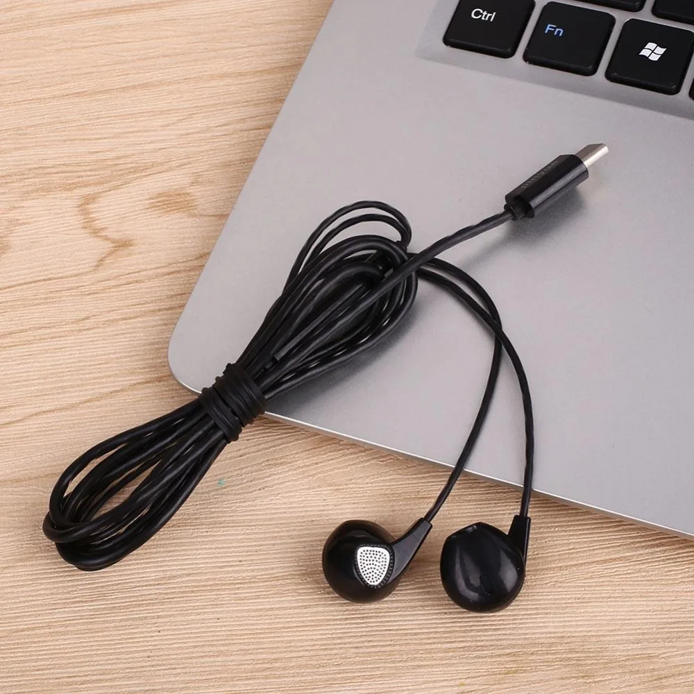 

Original USB Type-C In-Ear Music Stereo Earpiece Earphone Headphone With MIC For LETV Huawei p9 Xiaomi 5
