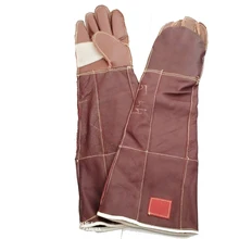 Новые антиукус перчатки 60 см защитные длинные перчатки плюс толстый ловить животных как собака, кошка, рептилия, змея дрессировка домашних животных перчатки для кормления