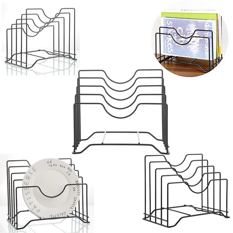 1 шт., кухонная полка, подставка для сковороды, держатель разделочной доски для хранения, крышка для кастрюли, органайзер, подставки, тапас, крышка, подставка, железная стойка для посуды, Новинка