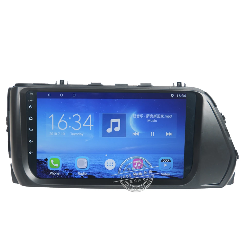 Excellent Bway 9" Car radio for Hyundai Verna 2017 Quadcore Android 7.0.1 car dvd player gps navi with 1 G RAM,16G ROM 1