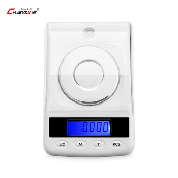 شراء10 قطعة/الحزمة 50 جرام/0.001 جرام الرقمية الالكترونية الميزان عالية الدقة مختبر طبي جرام التوازن LCD المحمولة مجوهرات الموازين