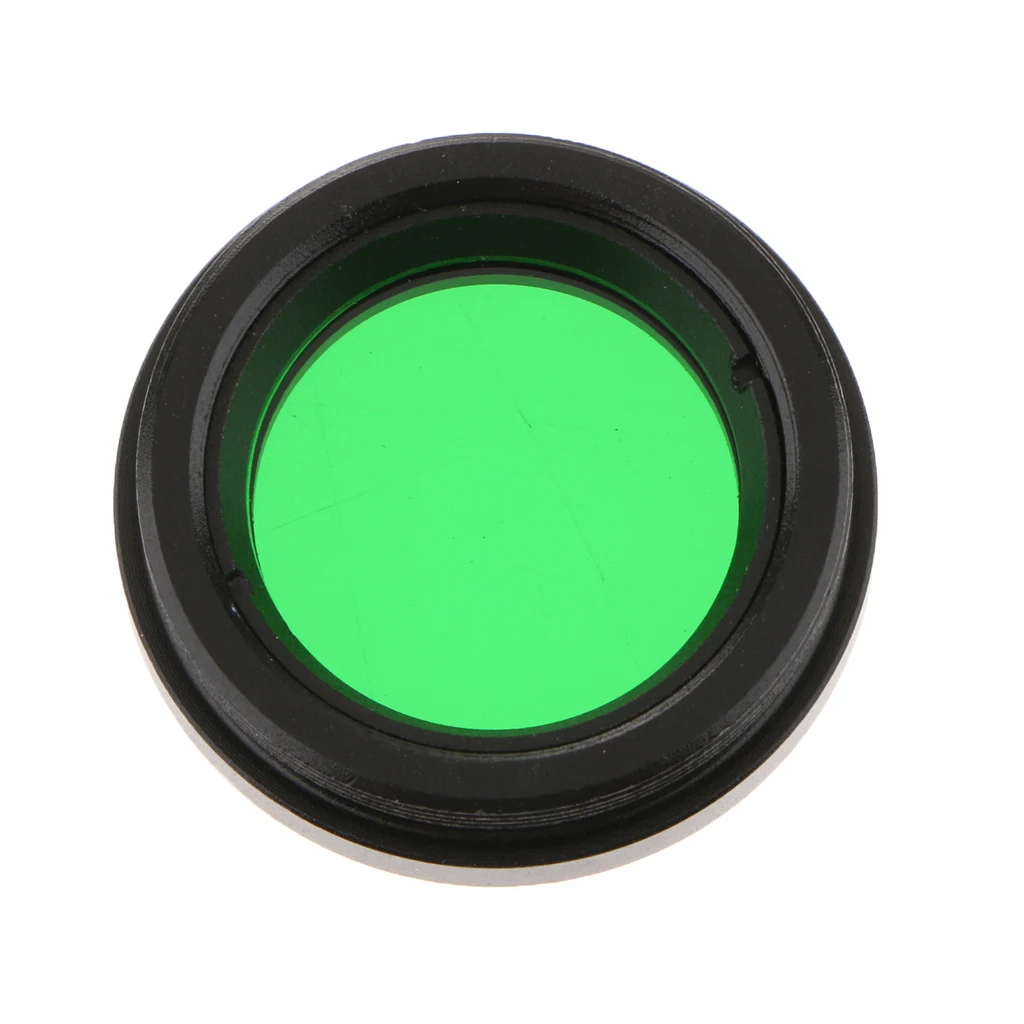  Telescope Eyepiece Lens Color Filter Set Blue/Green/Red/Yellow for Astronomy Moon Star Planet Deep Sky Observation 1.25'