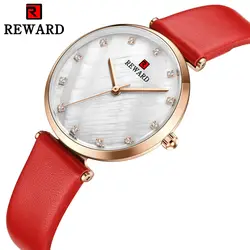 Женские часы награда Топ Роскошная марка, Женская мода Повседневная простой стальной сетчатый ремешок наручные часы подарок для девочек