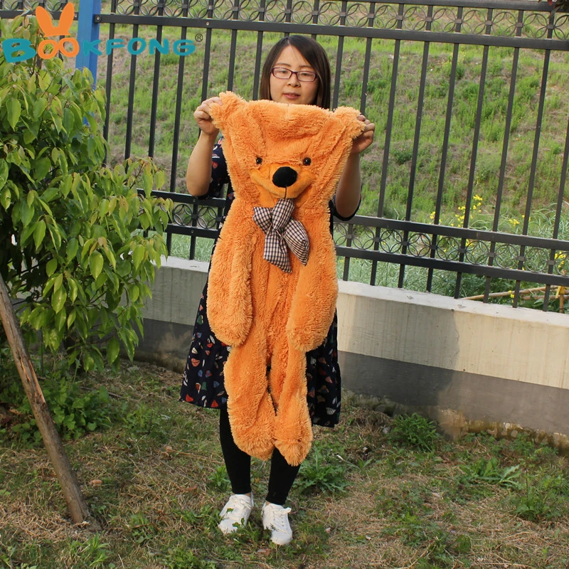 [5 цветов] 100 см большой плюшевый мишка из кожи медведя пальто плюшевые игрушки brinquedos Заводская цена