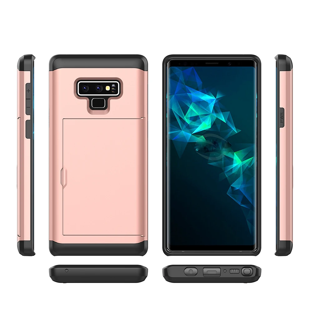 Гибридный защитный чехол для Samsung Galaxy S9 S8 S4 S5 S7 S6 Edge Plus Note 3 4 5 8 9 ударопрочный