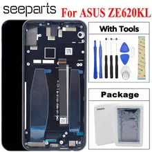 Для Asus Zenfone 5 ZE620KL ЖК-дисплей кодирующий преобразователь сенсорного экрана в сборе запасные части для Asus Zenfone 5z ZS620KL lcd Diplay
