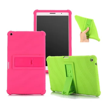 

Good Quality Soft Stand Silicone Cover For Huawei Mediapad T3 8.0 Tablet Case 100PCS/Lot