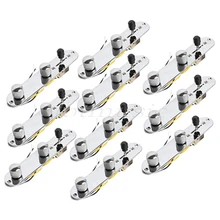 Cargado Placa de control 3 vías para Fender tele eléctrica Guitarras reemplazo 10 Unidades