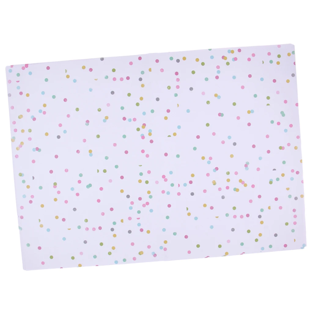 6 Sheets Mixed Style Gift Wrapping Package Paper Craft Projects Decor Craft Paper Party Scrapbooking Decorations 70 x 50 cm