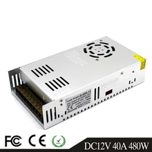 Один Выход 480 W DC12V 40A 13,8 V 31.8A 15 V 32A 18 V 26.7A 24 V 20A 27В 17.8A 28 V 17.2A импульсный источник питания светодиодного табло Dirver AC DC импульсный источник питания