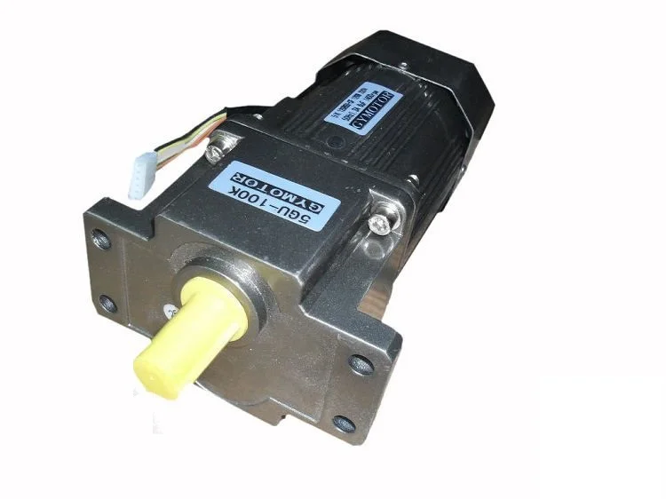 

AC 220V 90W Single phase constant speed motor with gearbox. AC gear motor,