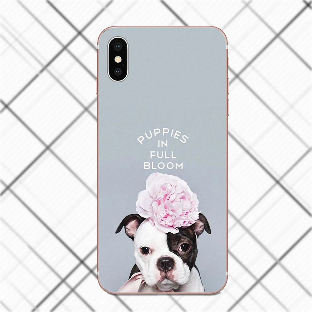 Такса Doxie цветок собака бульдог Бостон терьер для huawei G8 Honor 5C 5X6 6X7 8 9 Y5II Коврики P8 P9