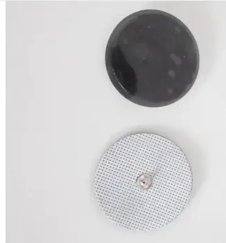 

100pcs 5cm Round cloth Electrode Pads Digital Therapy Machine Massager Electrode Patches with 3.5 stud