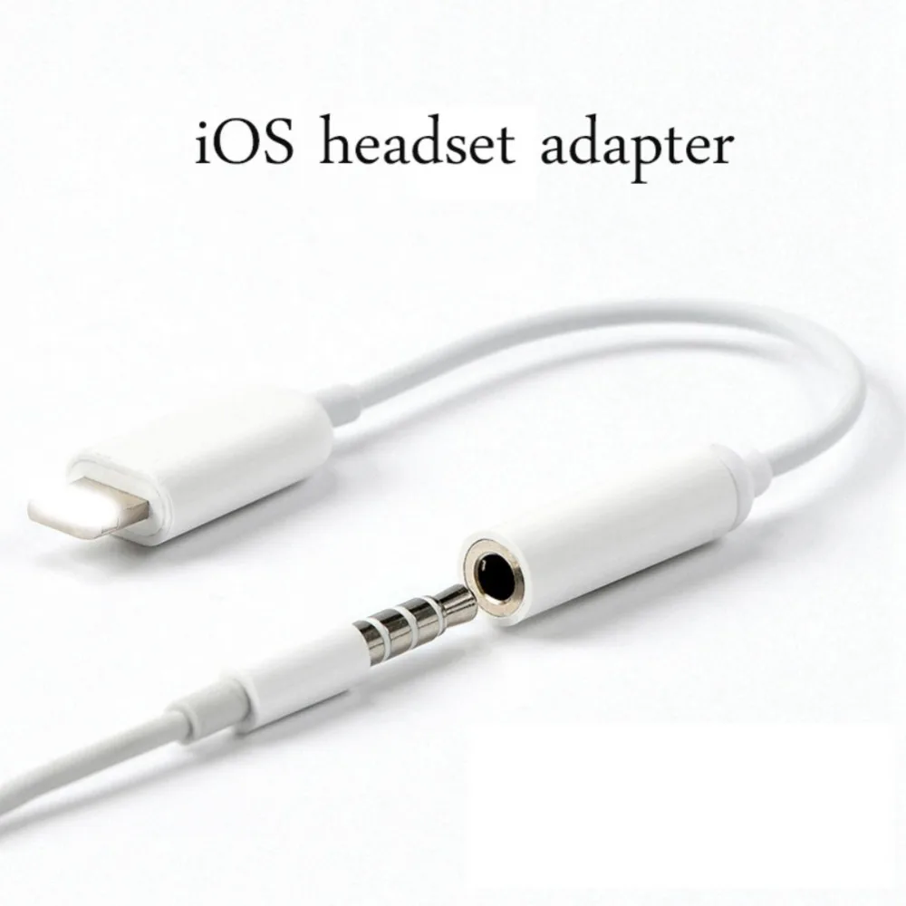 3.5mm Jack AUX Headphone Adapter Cable for iPhone 8 7 X XS MAX XR 3.5 Headset Audio Adaptador Adaptateur Phone Accessories 3.5mm Jack AUX Headphone Adapter Cable for iPhone 8 7 X XS MAX XR 3.5 Headset Audio Adaptador Adaptateur Phone Accessories