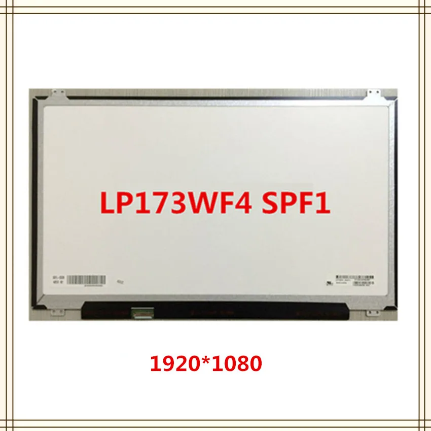 ЖК-экран для ноутбука LP173WF4 SPF1 LP173WF4(SP)(F1) SPF2 LTN173HL01 IPS 1920*1080 светодиодный экран |