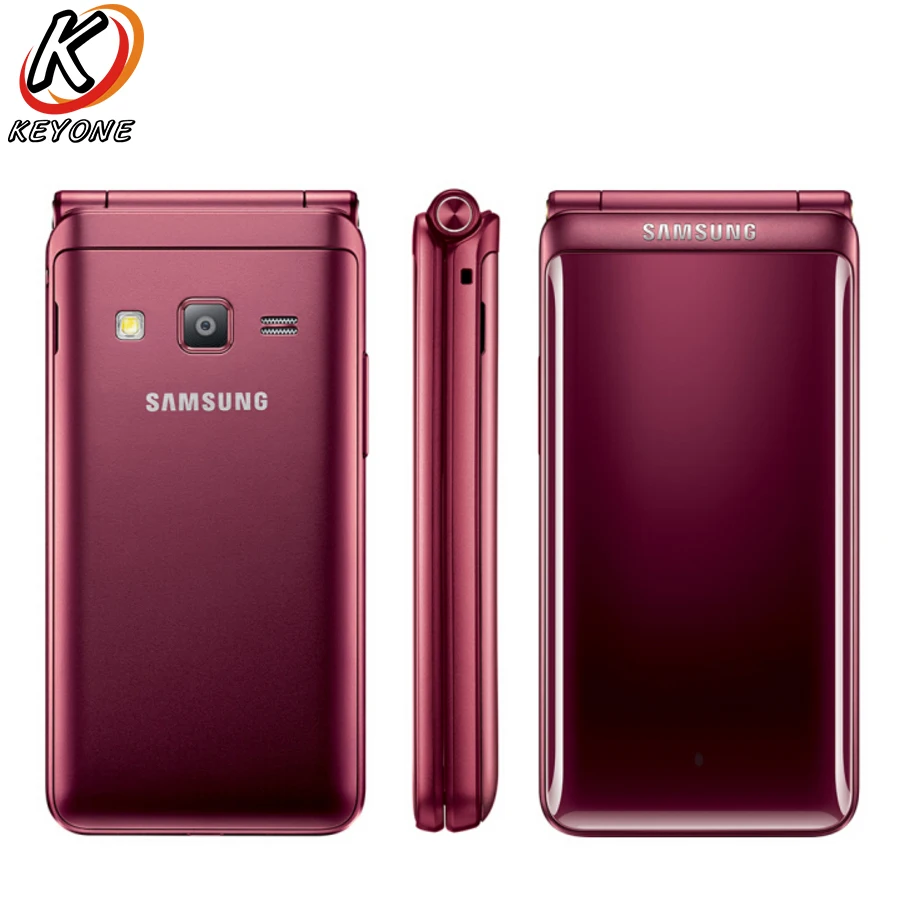 Фирменная новинка оригинальный samsung Galaxy папка 2 G1650 LTE мобильный телефон 3 8 &quot2 Гб