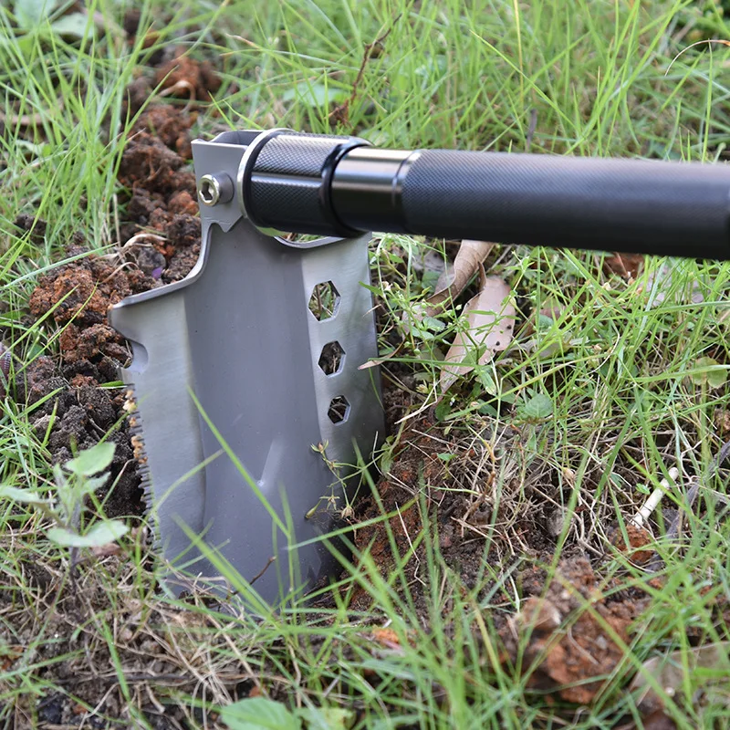 Long Thickening Multi-functional Shovel Outdoor Camping Survival Equipment Garden Tools with a Free Bag Long Thickening Multi-functional Shovel Outdoor Camping Survival Equipment Garden Tools with a Free Bag