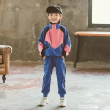 Комплекты детской одежды для мальчиков, осенний свитер+ штаны, два комплекта, детская одежда, спортивный костюм для мальчиков, одежда От 5 до 14 лет 6, 8, 10, 12 лет