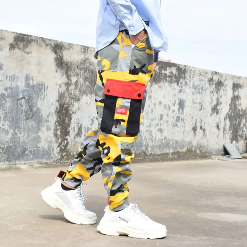 Harem Cargo Pants Men Joggers Big Size  (13)