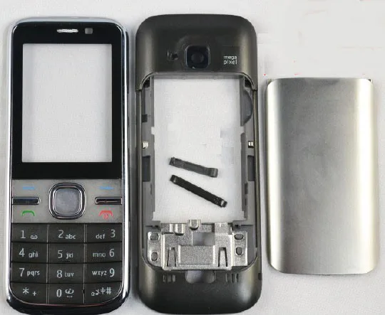 

New Full Complete Mobile Phone Housing Cover Case+English Or Russian Or Arabic Keypad For Nokia c5 c500 C5-00