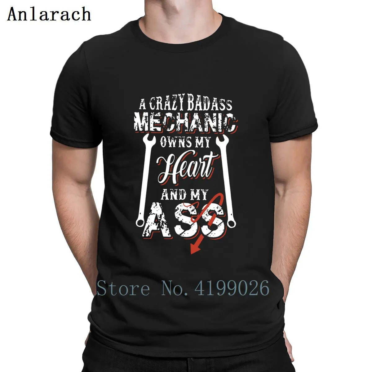 

A Crazy Badass Mechanic T Shirt Creature Summer Top Tee Nice Mens Streetwear Shirt Men Fashions Natural Awesome Fitness Funky